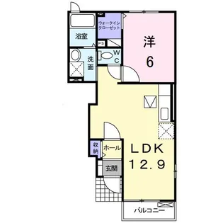 エアリー【1階】の間取り