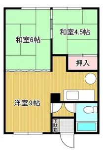 加藤マンション1【1階】の間取り