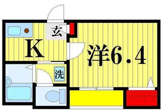 クレール押上【1階】の間取り