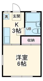 スペリオール平潟II【2階】の間取り