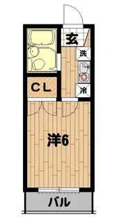 プレミエール綱島【3階】の間取り