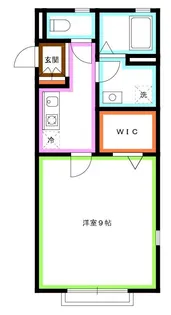 東京都武蔵野市御殿山2【アパート】の間取り