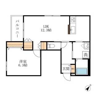 Happiness【3階】の間取り