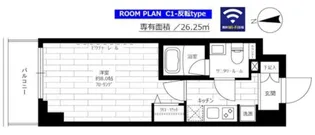 グランドコンシェルジュ池袋本町イースト【4階】の間取り