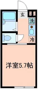 リヴェール馬込【2階】の間取り