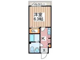 アルファコート草加2【5階】の間取り