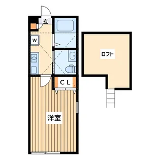 ニド リリコ【1階】の間取り