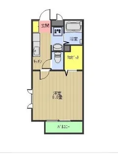 サンティエール【1階】の間取り