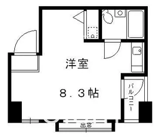 グランドパレス堀川【2階】の間取り