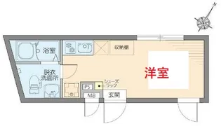 東京都大田区東雪谷2【マンション】の間取り