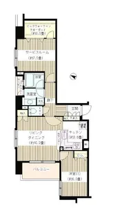 KDXレジデンス日本橋水天宮【5階】の間取り