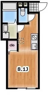 Ambition谷塚【1階】の間取り