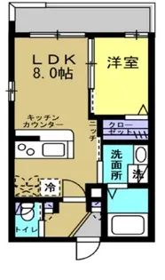 Almond Eye【3階】の間取り