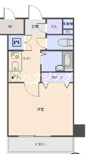 スカイコート・ヴィーダ五反田ウエスト【4階】の間取り