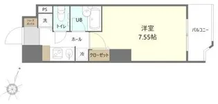 ホープシティ秋葉原【5階】の間取り