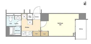 ビーピーアールレジデンス町田【6階】の間取り