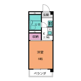内藤ビル【3階】の間取り