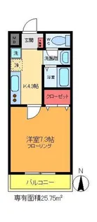 エクセレンテII【1階】の間取り