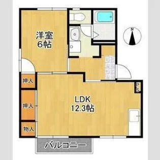 ラフォーレ21 E【2階】の間取り