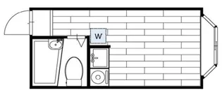 プラザUSA初台(TCRE初台)【1階】の間取り