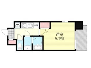 リッツ新大阪【11階】の間取り