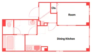 ベルメゾンII【1階】の間取り