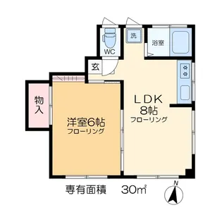 飯田ビル【2階】の間取り