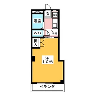 シャトルI【3階】の間取り