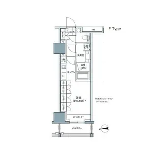 パークハビオ東中野【3階】の間取り