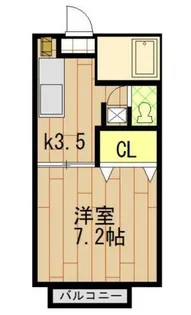 サン・リバー【1階】の間取り