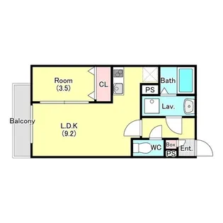 ジーメゾン岩槻モデラート【2階】の間取り