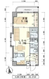 グランデュール一本杉【2階】の間取り