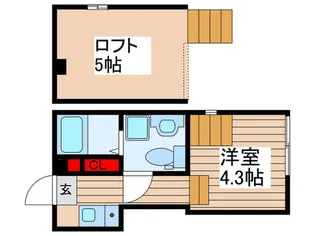 アルストロメリア【1階】の間取り
