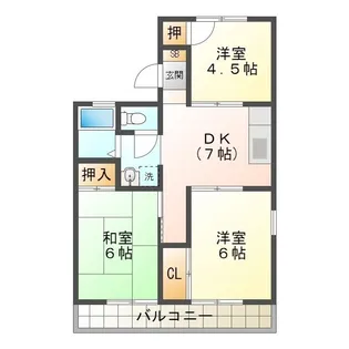 ミス・ミント【1階】の間取り