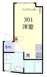 駒込スクエア【3階】の間取り