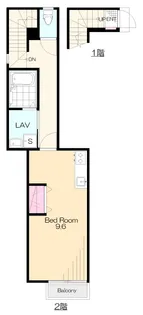 パレットハウス狛江【2階】の間取り