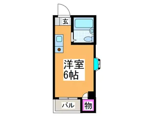 サンライフ住之江【3階】の間取り