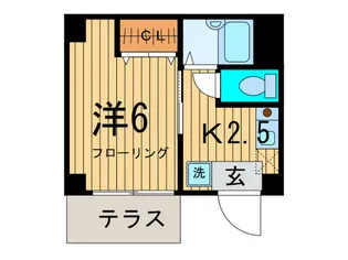 ユニヴェール【1階】の間取り