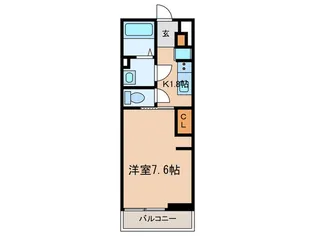 リブリ・櫻【2階】の間取り