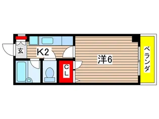 ベルリオ【2階】の間取り
