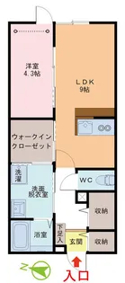 ZEN【2階】の間取り