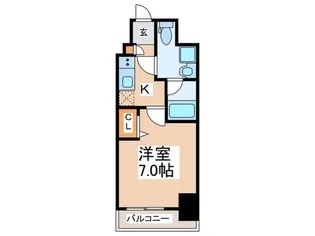 ラフィスタ金町【5階】の間取り