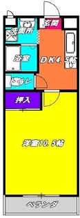 アラモードI【1階】の間取り
