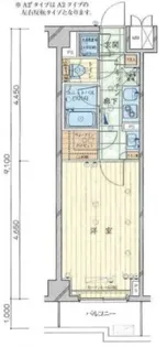 ルーブル亀戸天神前【4階】の間取り