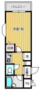 ロイヤルパレスII【3階】の間取り