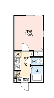 J TERRACE興野【2階】の間取り