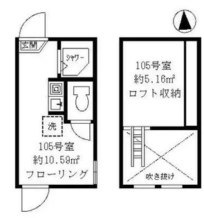 ティ アーモレディ【1階】の間取り