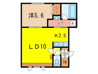 シンフォニー東光【2階】の間取り