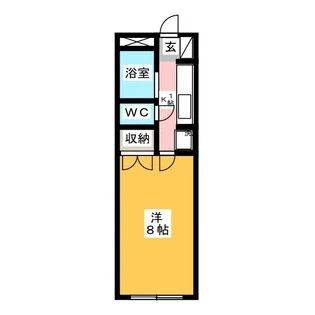 ビルドU3【3階】の間取り