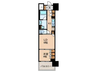 ブランズ大阪本町【11階】の間取り